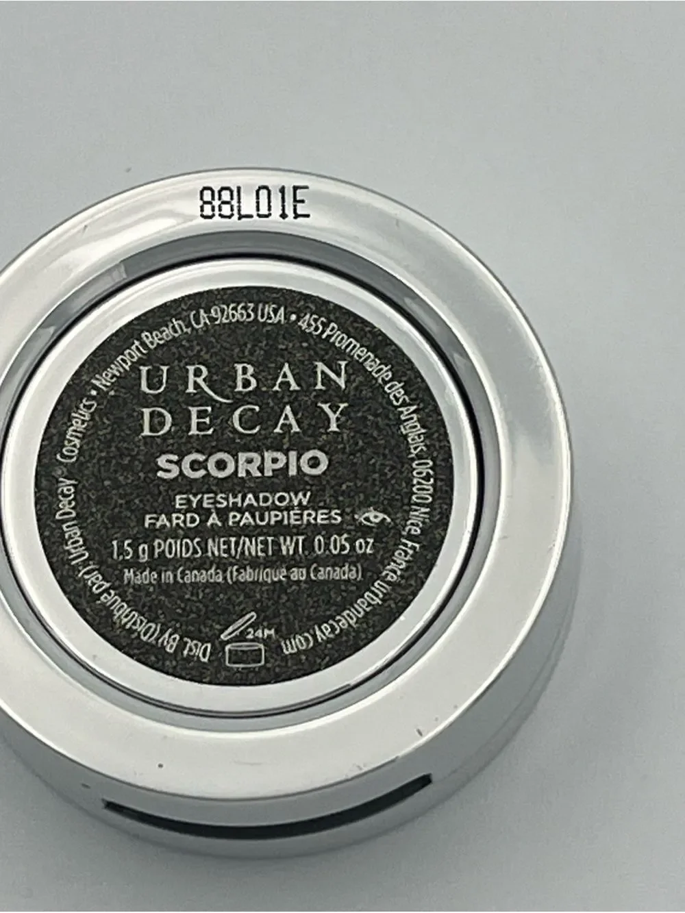Urban Decay SCORPIO Eyeshadow Single Moondust Eye Token full size 1.5g/.05oz